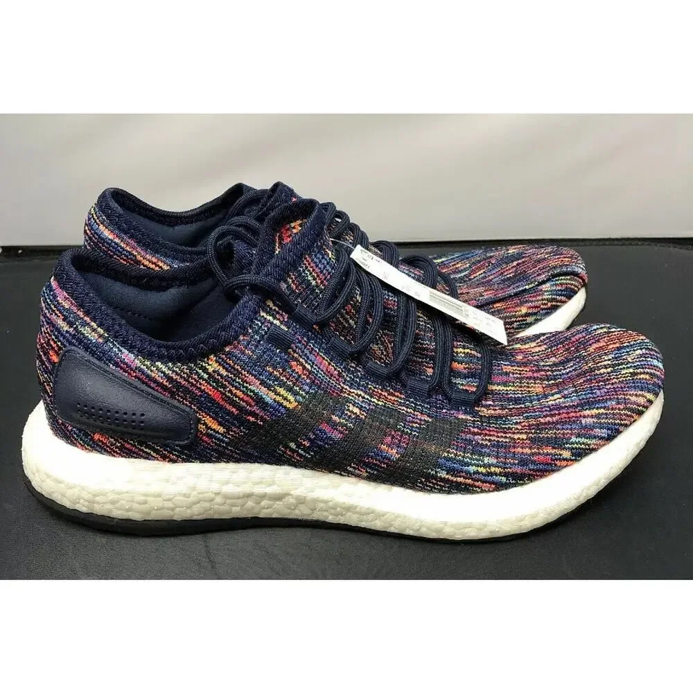 Adidas Pure Boost Ultra Navy Core Mesh Shoe Mens Size 9 New Fast Ship